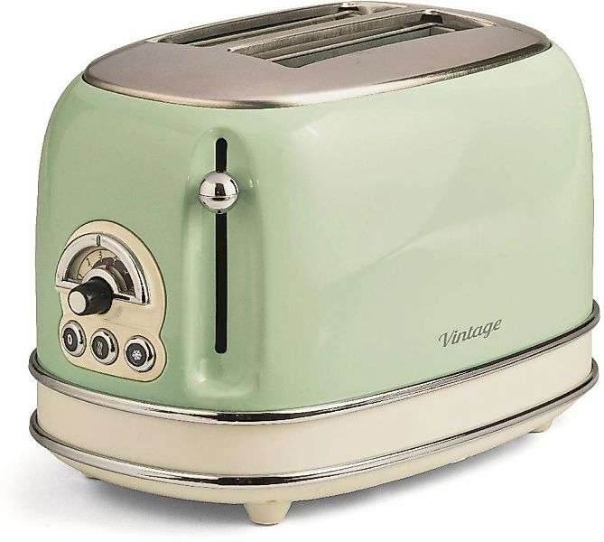Ariete Toaster "Vintage" 2 kurze Schlitze für 2 Scheiben 810 W günstig online kaufen