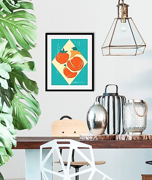 queence Bild »Fine«, Obst-Obst Bilder-Essen-Lebensmittel-Kunst-Abstrakt-Fig günstig online kaufen