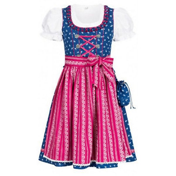 Nübler  Kurze Kleider Dirndl für Damen in blau günstig online kaufen