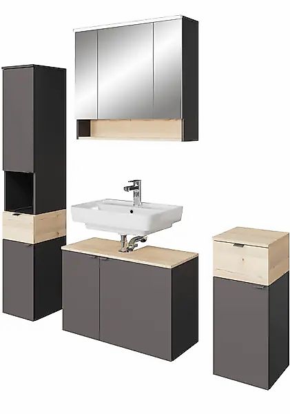 Saphir Badmöbel-Set »Quickset 394«, (Komplett-Set, 4 St.) günstig online kaufen