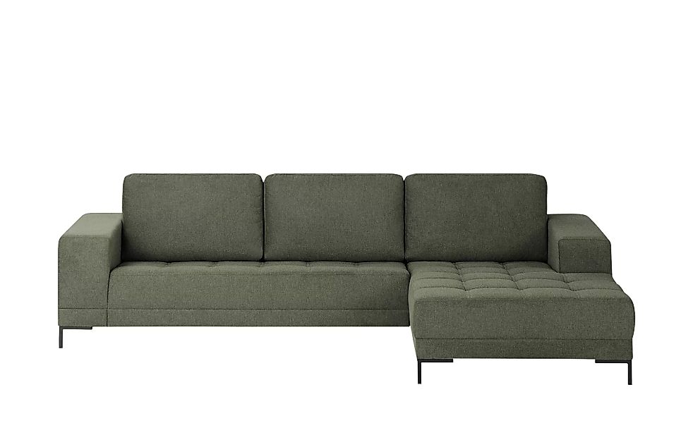 smart Ecksofa - grün - 81 cm - Polstermöbel > Sofas > Ecksofas - Möbel Kraf günstig online kaufen