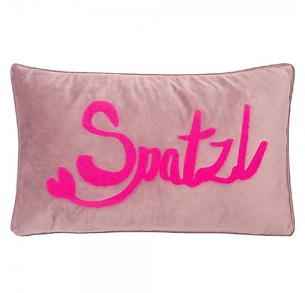 PAD Kissenhülle Kissenhülle Letters Spatzl Dusty Rose (30x50cm) günstig online kaufen