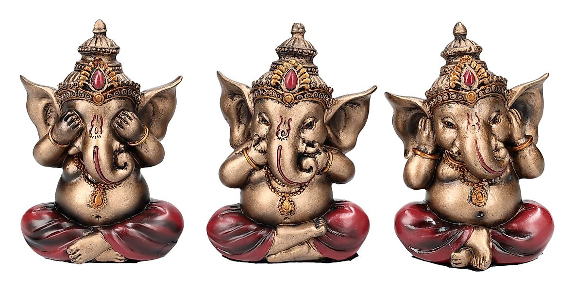 Figuren Shop GmbH Dekofigur Ganesha Figuren günstig online kaufen