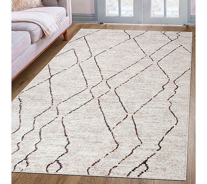 my home Teppich Smilla, rechteckig, Höhe: 9 mm, mit besonders weichem Flor, günstig online kaufen