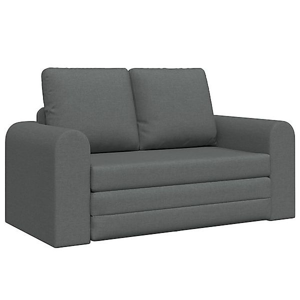 vidaXL Sofa Boden Schlafsofa 2-in-1 Dunkelgrau 148x71x83 cm Stoff, 1 Teile günstig online kaufen