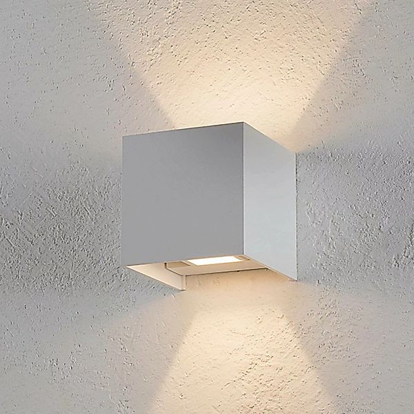 Helestra Siri 44 Außenwandlampe up/down weiß günstig online kaufen