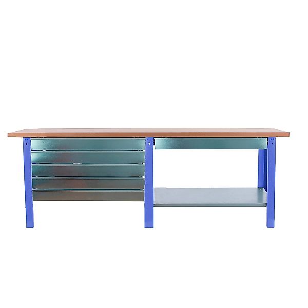 PROREGAL Werkbank BUFFALO WOOD Mit 6x Schublade HxBxT 86,5x210x75cm Traglas günstig online kaufen