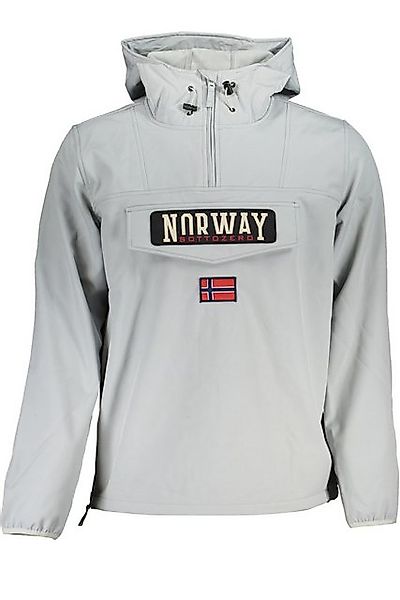 NORWAY 1963 Outdoorjacke Graue Herren Softshell-Sportjacke mit Kapuze und R günstig online kaufen