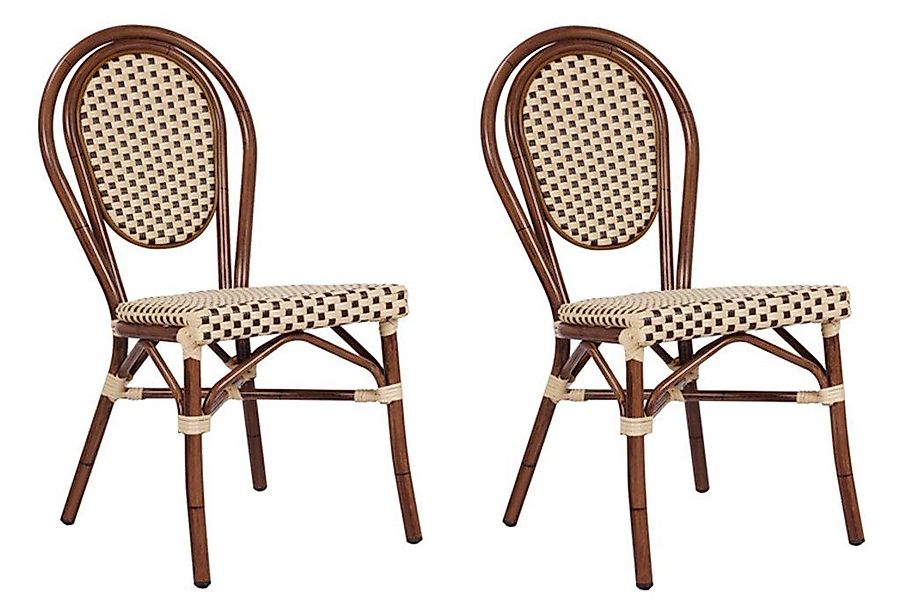 pemora Gartenstuhl Bistrostuhl Terrassenstuhl Outdoor-Stuhl 2-er günstig online kaufen