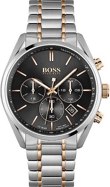 BOSS Chronograph CHAMPION 1513819, Quarzuhr, Herrenuhr, Armbanduhr, Stoppfu günstig online kaufen