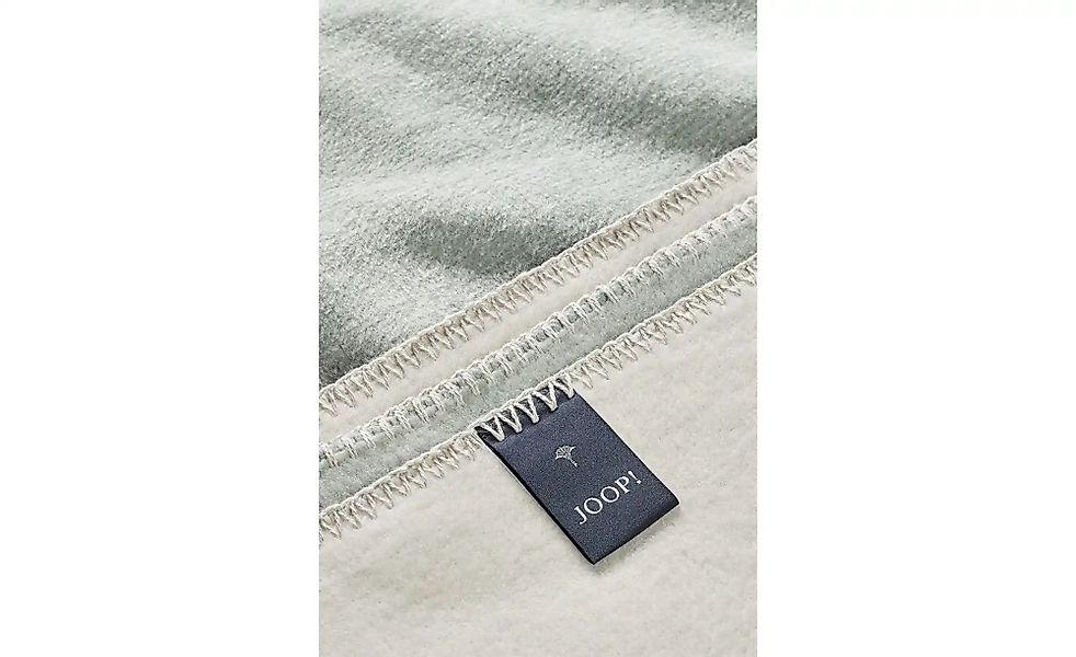 JOOP! Wohndecke  JOOP! Melange-Doubleface ¦ grün ¦ Baumwollmischgewebe ¦ Ma günstig online kaufen