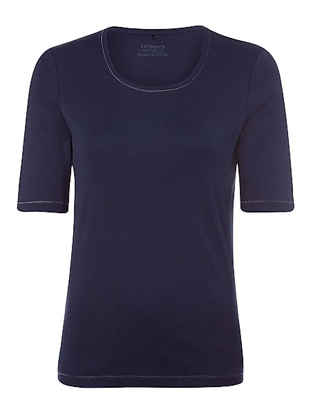 Olsen Rundhalsshirt (1-tlg) mit kleinem Stern günstig online kaufen
