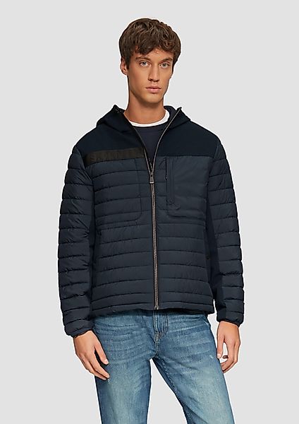 s.Oliver Allwetterjacke Steppjacke im Fabricmix mit günstig online kaufen