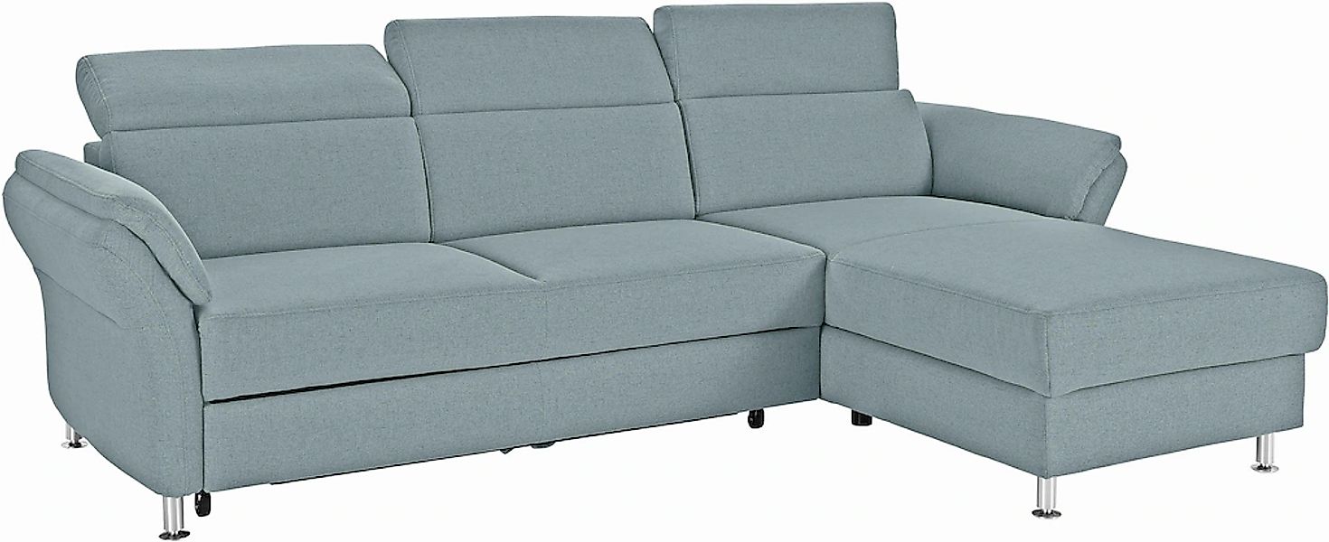 sit&more Ecksofa "Avignon L-Form" Kopfteilverstellung, wahlweise mit Bettfu günstig online kaufen