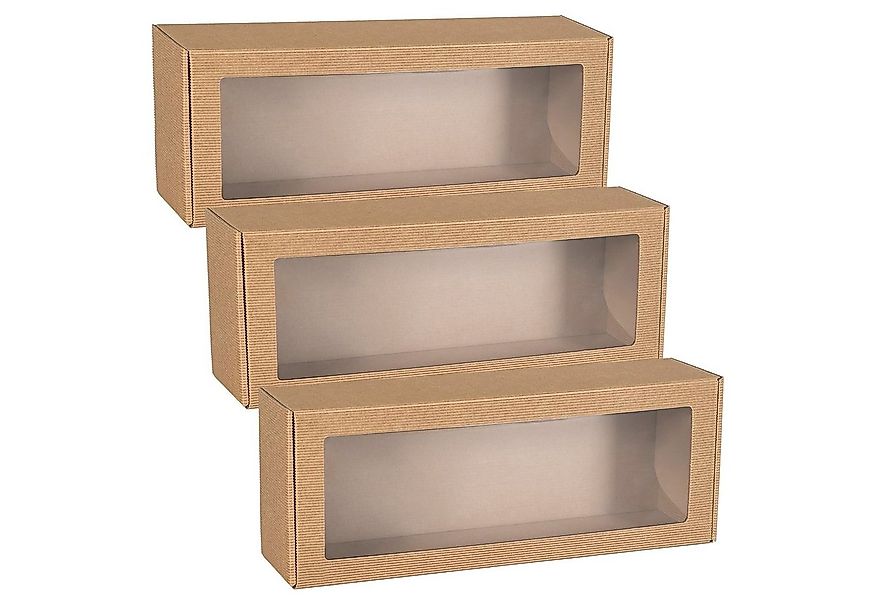 Sarcia.eu Geschenkbox Rechteckige Schachtel mit Sichtfenster, Geschenkbox 4 günstig online kaufen