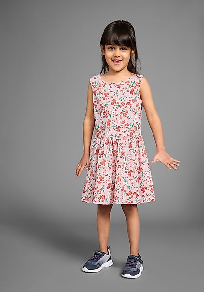 KangaROOS Jerseykleid Trägerkleid im Blumen-Allover Shirtkleid günstig online kaufen