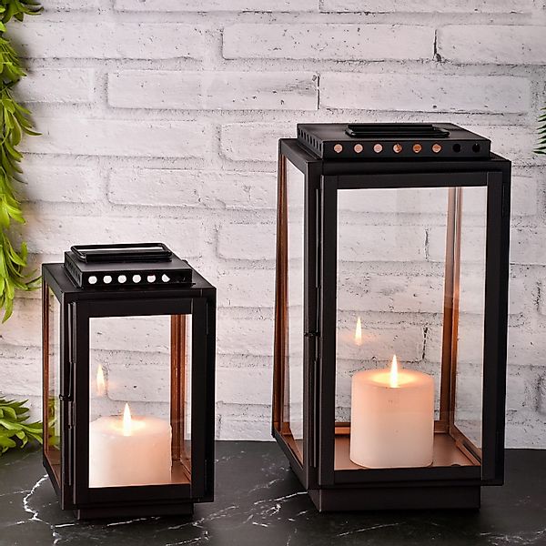 Marrakesch Orient & Mediterran Interior Kerzenlaterne 2er Set Skandinavisch günstig online kaufen