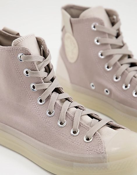 Converse – Chuck Taylor All Star CX Hi – Knöchelhohe Sneaker in Stein-Neutr günstig online kaufen