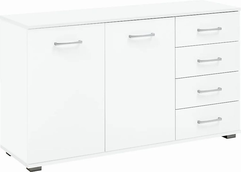 priess Kombikommode "Barcelona mit 4 Schubkästen und Tür in 6 Farben" günstig online kaufen