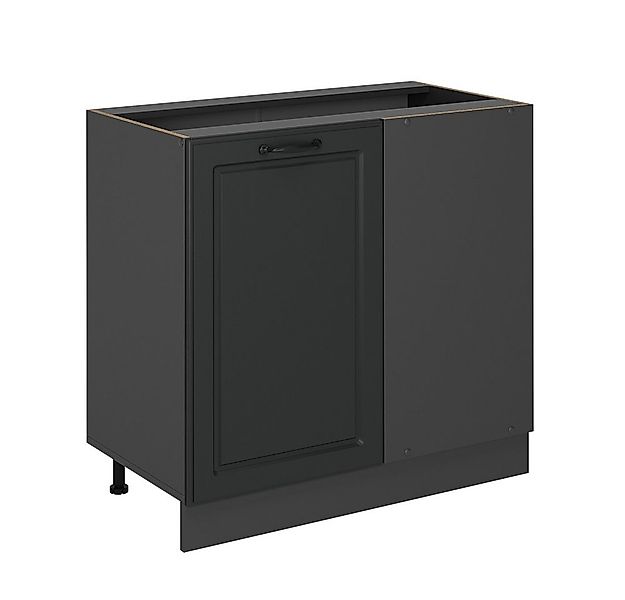 Vicco Eckunterschrank R-Line, Anthrazit Landhaus/Anthrazit, 86 cm ohne Arbe günstig online kaufen