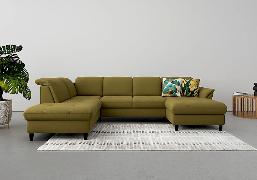 sit&more Wohnlandschaft "Maggiore U-Form", wahlweise mit Kopfteilverstellun günstig online kaufen