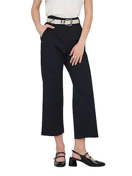 ONLY Chinohose ONLPOPTRASH LIFE MW STRAIGHT CULOTTE mit Stretch günstig online kaufen