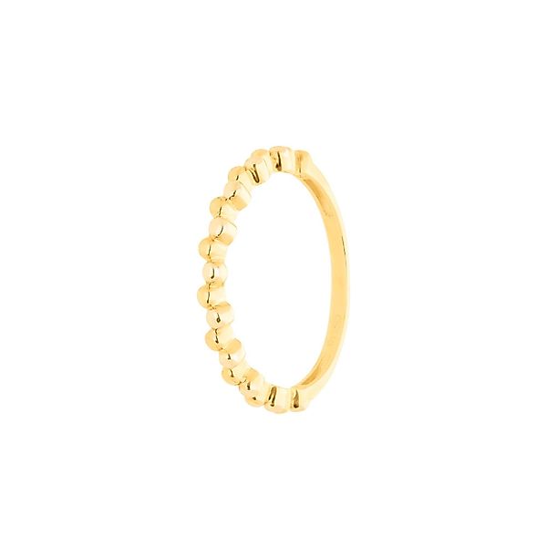 Suzan Gold Goldring Popcorn Ring, Gelbgold günstig online kaufen