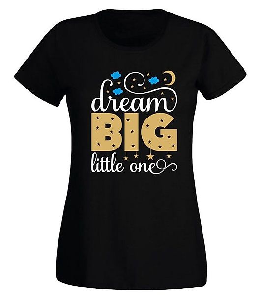 G-graphics T-Shirt Damen T-Shirt - Dream big little one Slim-fit, mit trend günstig online kaufen