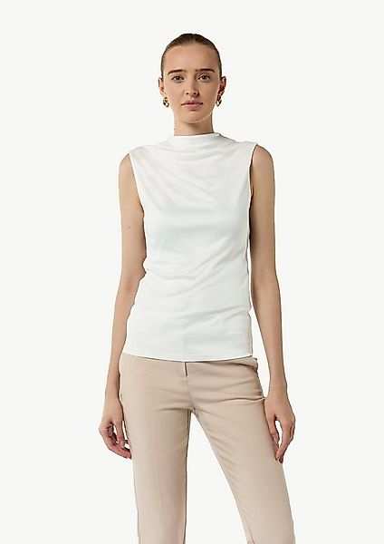 comma Muskelshirt T-Shirt Ärmelloses Top aus Jersey günstig online kaufen