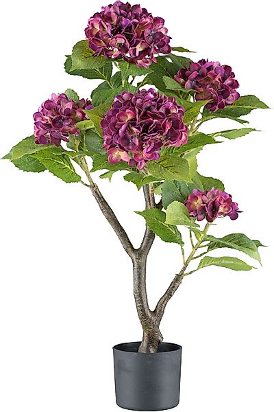 Kunstblume Hortensie Blühpflanze, Creativ green, Höhe günstig online kaufen