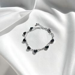 GOLDKLEIN Armband Edelstahl Schmuck Herz Armkette, günstig online kaufen