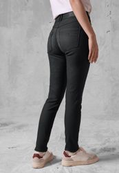 CECIL Lederimitathose Middle Waist günstig online kaufen