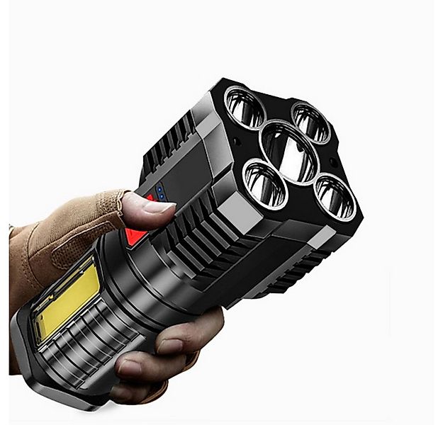 POPOLIC Taschenlampe USB Aufladbar Flashlight Handlampe Handheld Taktische günstig online kaufen