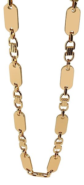 AKZENT Edelstahlkette Bent gold Damen wasserfest günstig online kaufen