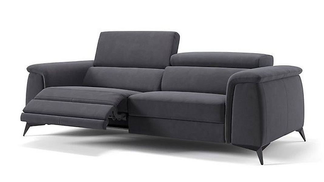 Sofanella 3-Sitzer Stoff LIVORNO, Relaxcouch, Designersofa, Designer Sofa, günstig online kaufen