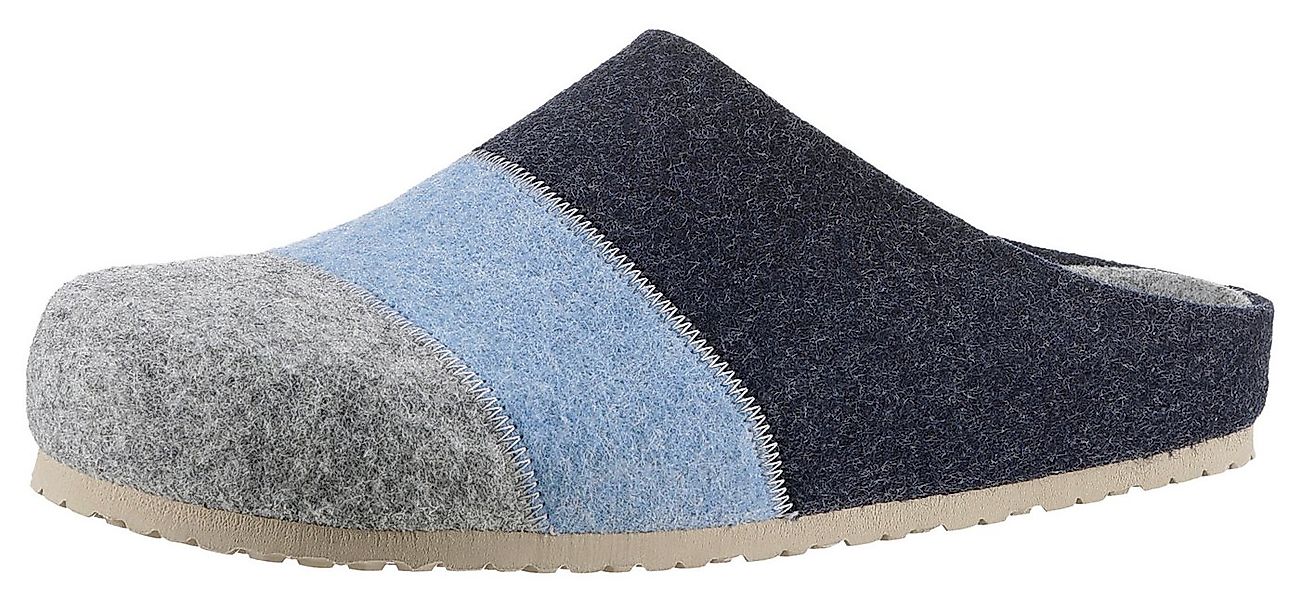 Aniston SHOES Panal Clog, Hausschuh, Homeslipper in Patchwork-Optik günstig online kaufen