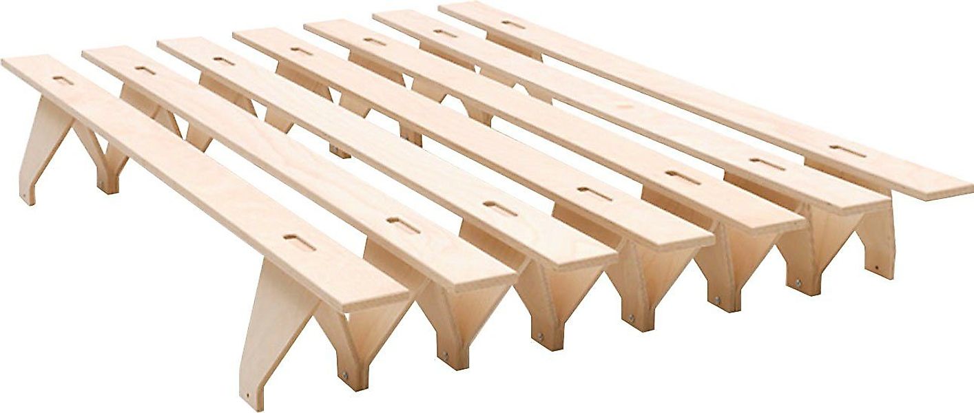 Tojo Futonbett "lieg", reduziertes Design, in mehreren Breiten, erweiterbar günstig online kaufen