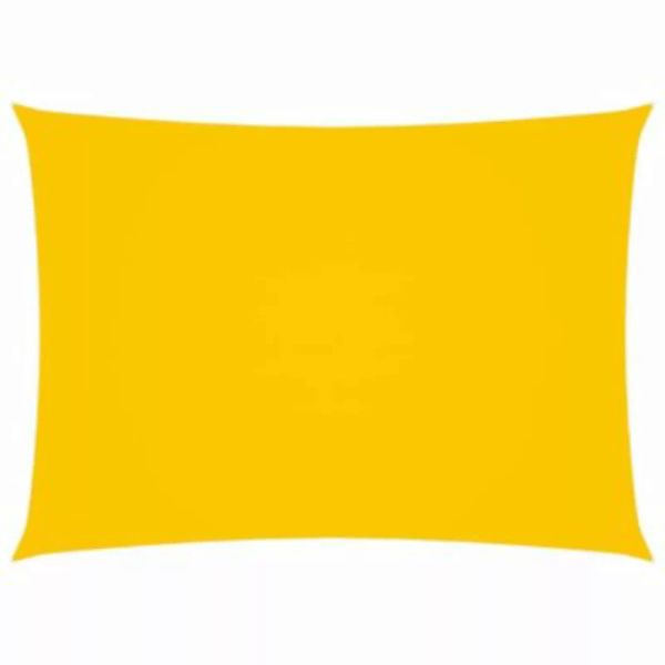 vidaXL Sonnensegel Oxford-Gewebe Rechteckig 2x4 m Gelb Sonnensegel gelb günstig online kaufen