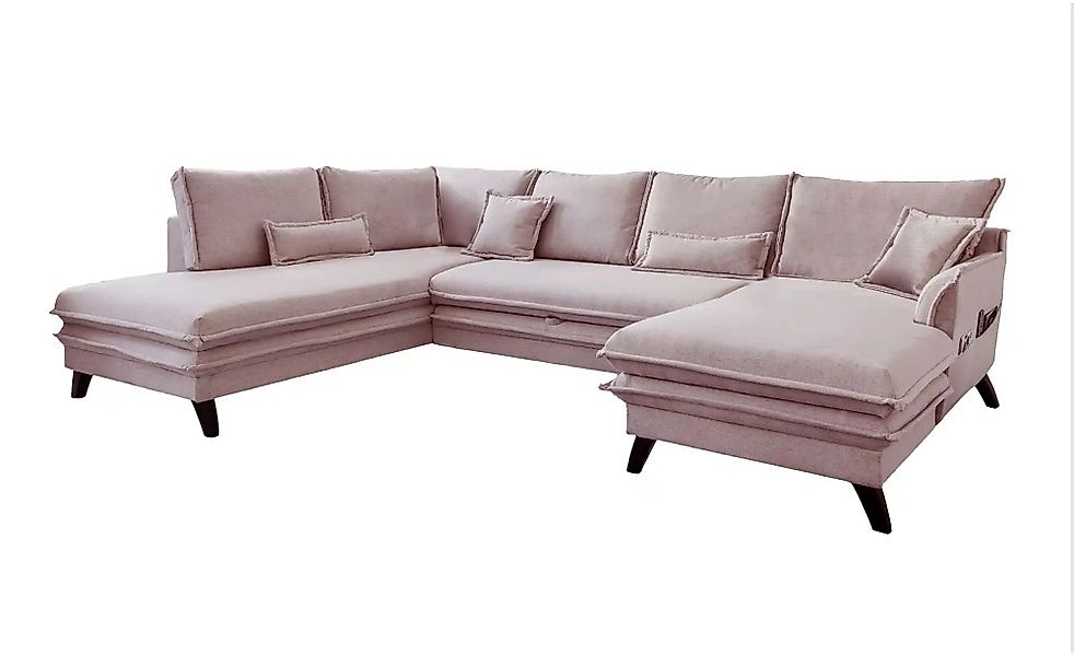 Miuform Wohnlandschaft mit Schlaffunktion Charming Charlie ¦ rosa/pink ¦ Ma günstig online kaufen