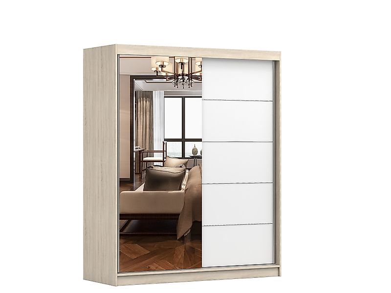 MOEBLO Schiebetürenschrank EVA 05 (Garderobe Schiebtüren günstig online kaufen