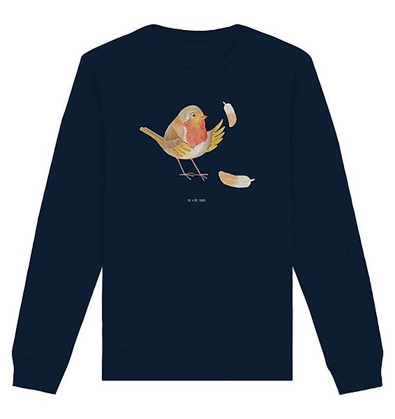 Mr. & Mrs. Panda Longpullover Rotkehlchen Federn Größe L - French Navy - Ge günstig online kaufen