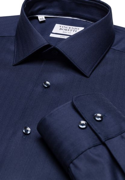 Vincenzo Boretti Businesshemd super tailliert stretch günstig online kaufen