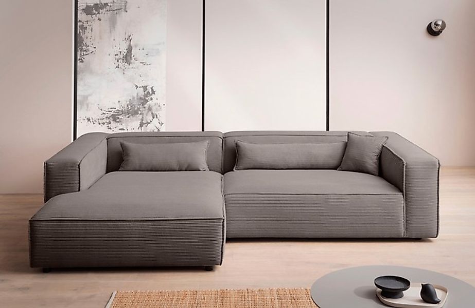 LeGer Home by Lena Gercke Ecksofa »PIARA XXL, Big-Sofa in Cord oder Leineno günstig online kaufen