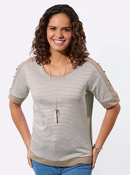 Casual Looks Kurzarmshirt "Ringelshirt", 1 tlg. günstig online kaufen