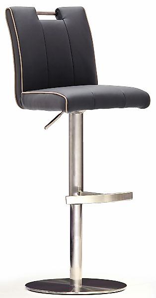 MCA furniture Bistrostuhl "BARBECOOL", mit Rückenlehne, Bodenplatte rund, 3 günstig online kaufen