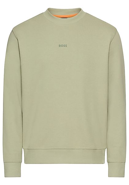 BOSS ORANGE Sweatshirt WeSmallcrew mit Logo günstig online kaufen