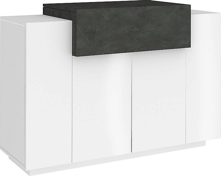möbelando Schuhschrank Catania 120 x 86 x 45 cm (B/H/T) günstig online kaufen