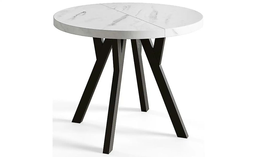 Esstisch ausziehbar Ove ¦ grau Ø: 90 Tische > Esstische > Esstische rund - günstig online kaufen