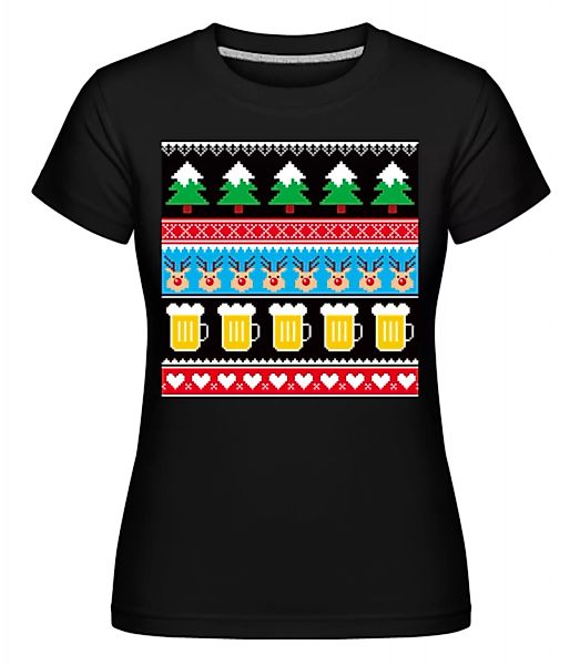 Ugly Christmas Symbols · Shirtinator Frauen T-Shirt günstig online kaufen