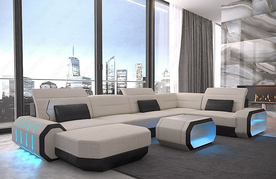 Sofa Dreams Wohnlandschaft Stoff Polster Designer günstig online kaufen